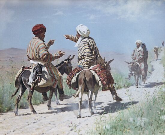 Vasily Vereshchagin's Mullah Rahim and Mullah Karim
