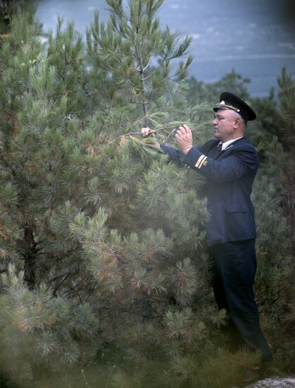 Forester Nikolai Fomin