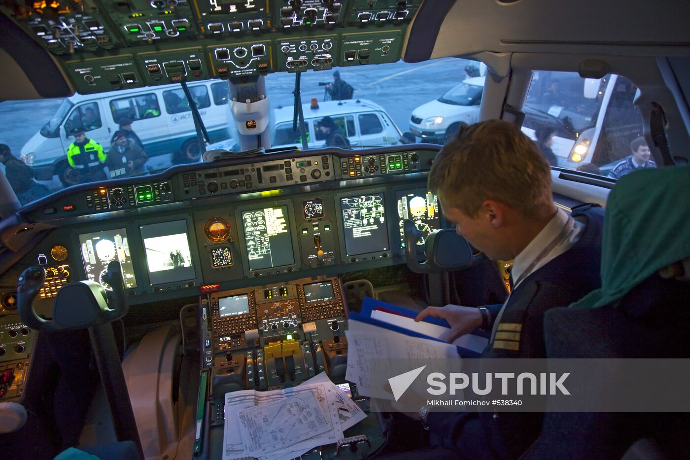 First passenger flight of An-148 jet aircraft