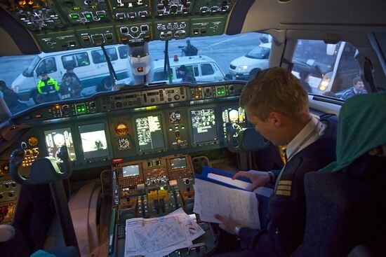 First passenger flight of An-148 jet aircraft