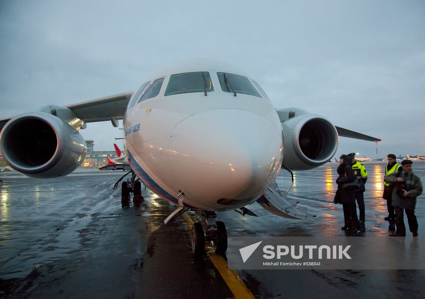 First passenger flight of An-148 jet aircraft