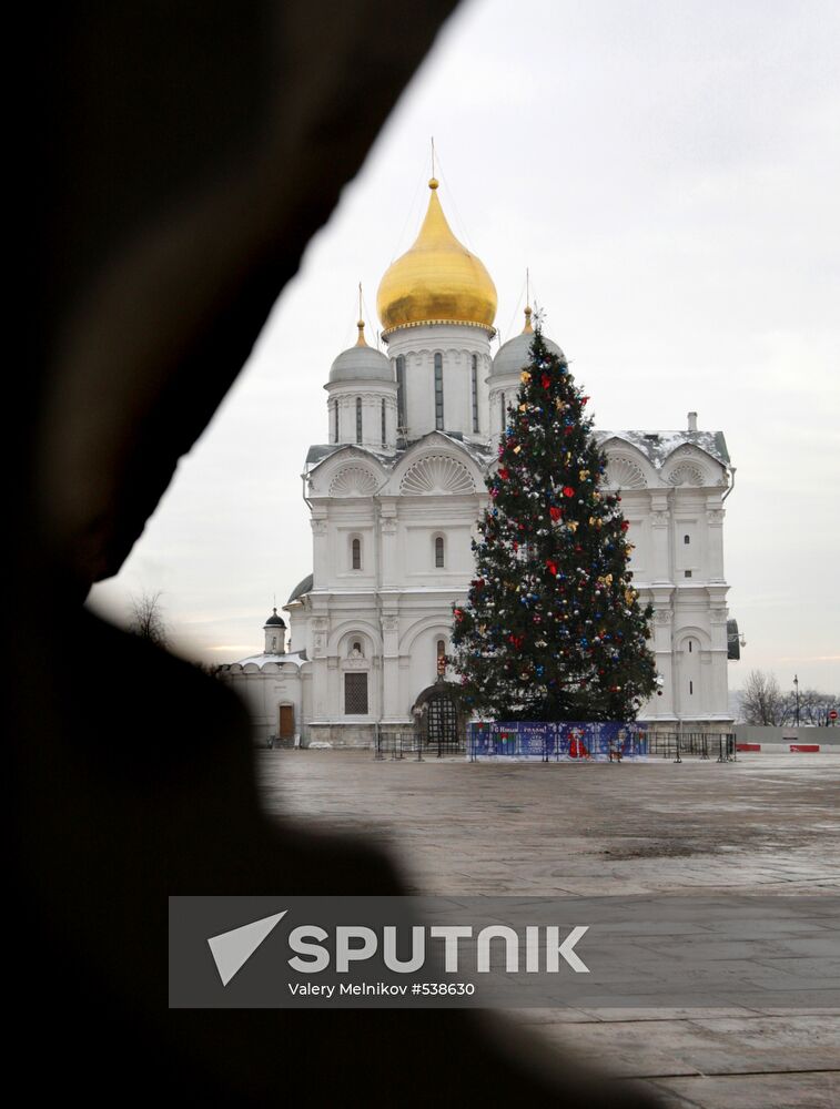 Russia's main Christmas tree