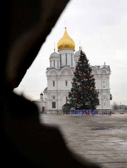 Russia's main Christmas tree