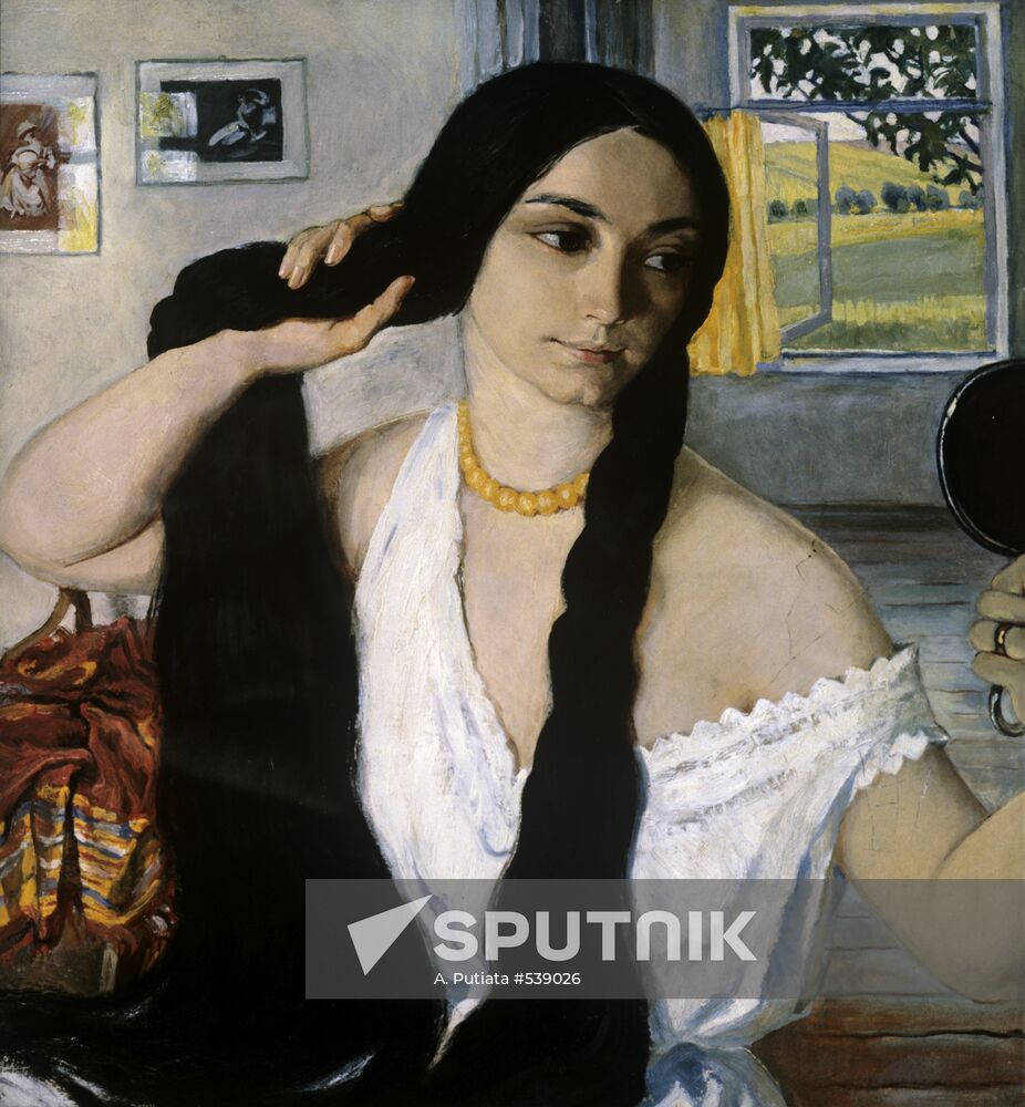 Zinaida Serebryakova's portrait of Olga Lanceray