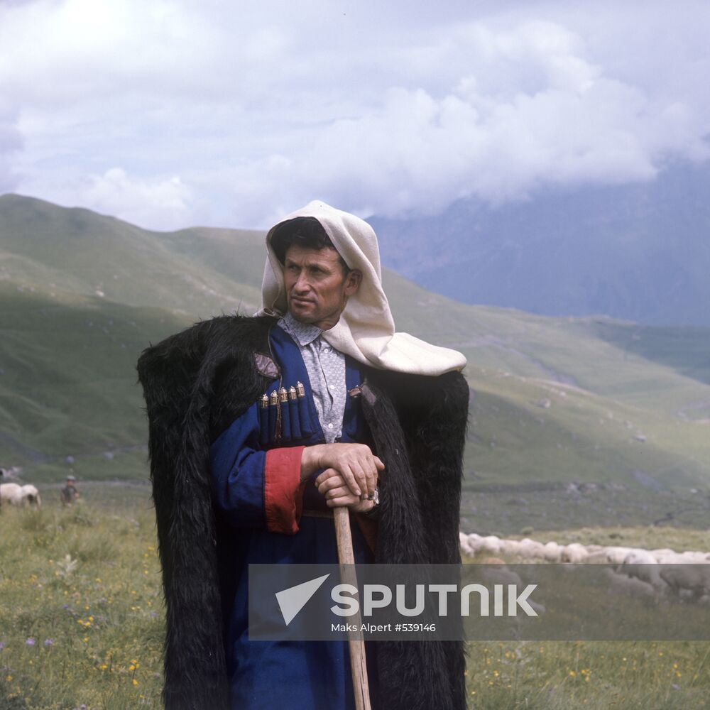 Shepherd in Kabardino-Balkarian ASSR