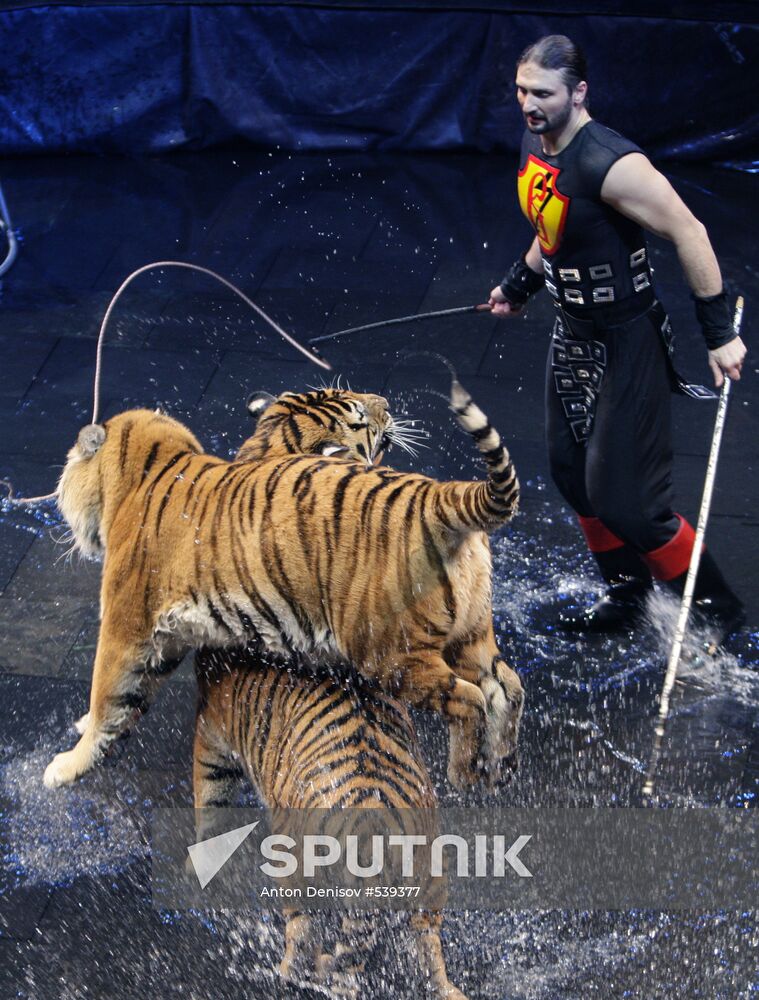 Zapashny Brothers Circus presents New Year show in Moscow