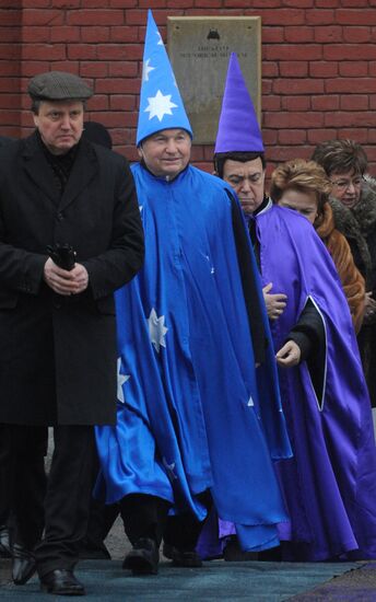 Yuri Luzhkov Iosif Kobzon