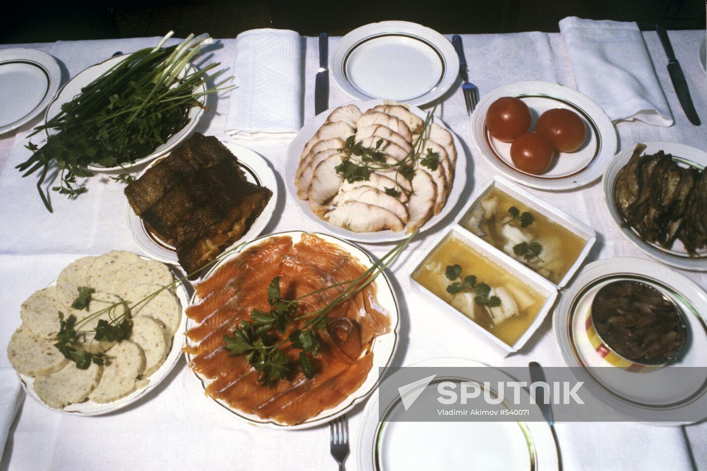 Fish dishes