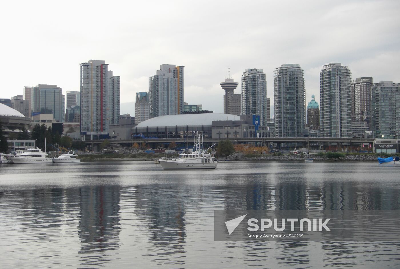 View from Vancouver Olympic village