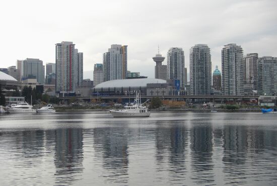View from Vancouver Olympic village