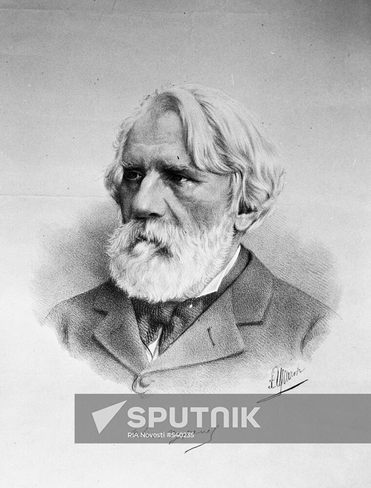 Portrait of Ivan Turgenev
