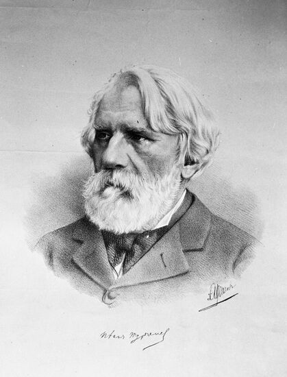 Portrait of Ivan Turgenev
