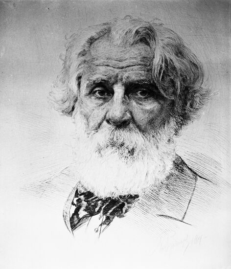 Portrait of Ivan Turgenev