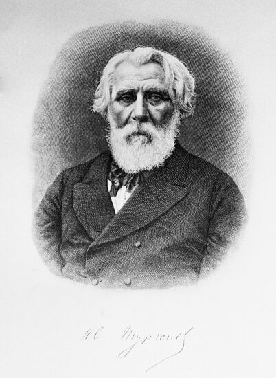 Portrait of Ivan Turgenev