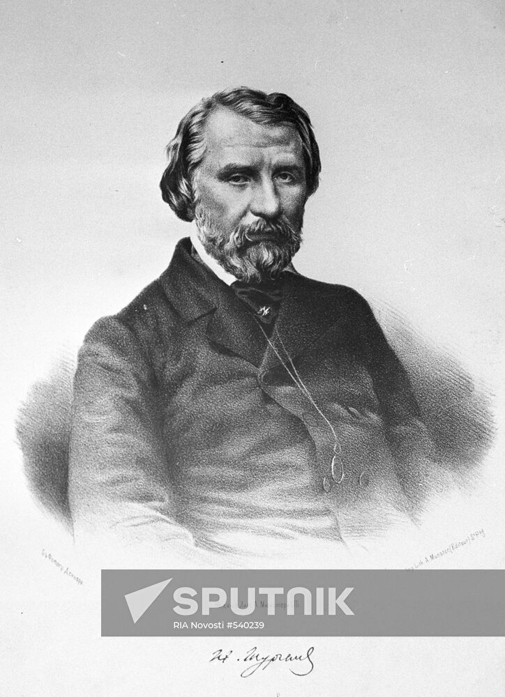 Portrait of Ivan Turgenev