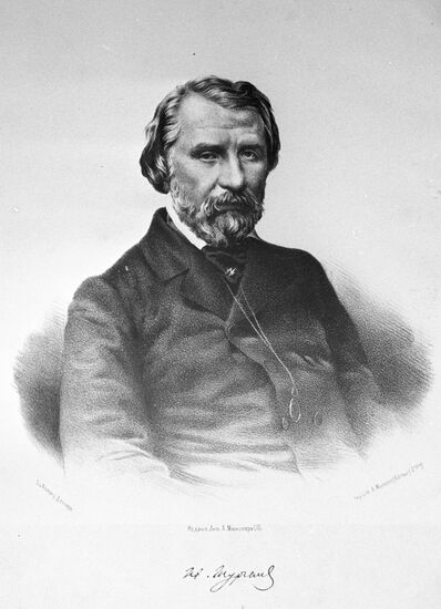 Portrait of Ivan Turgenev
