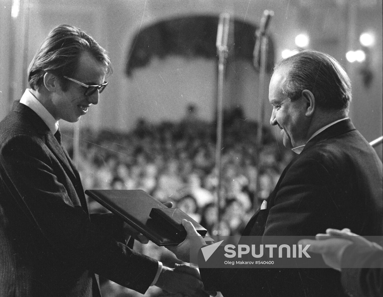 Gidon Kremer and David Oistrach