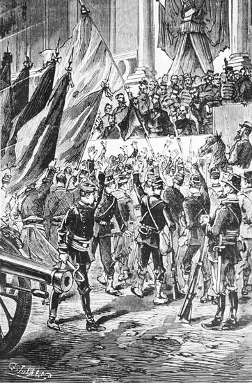 "Declaration of the Commune" engraving