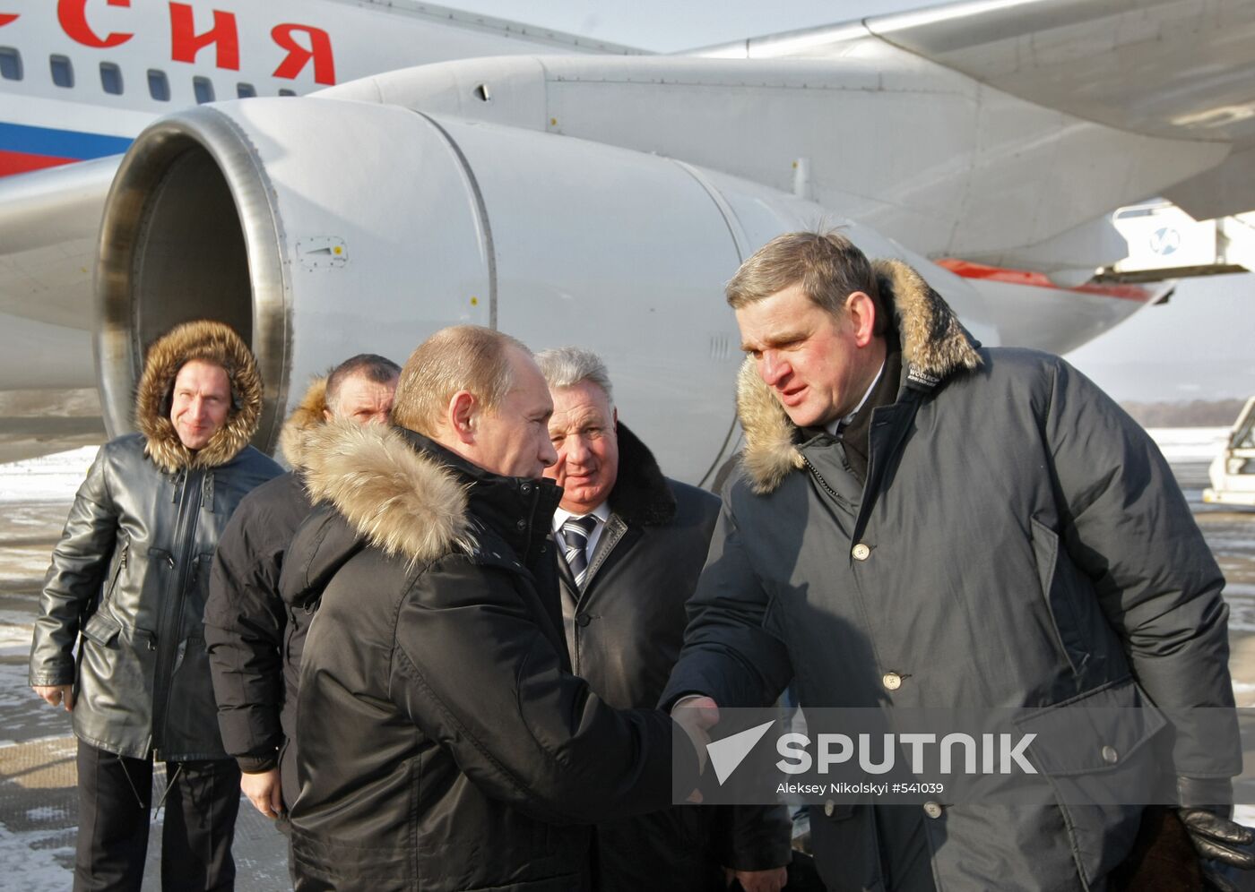 Vladimir Putin. Visit. Primorye.