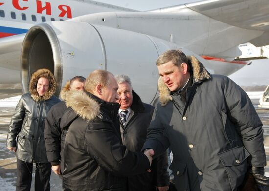 Vladimir Putin. Visit. Primorye.