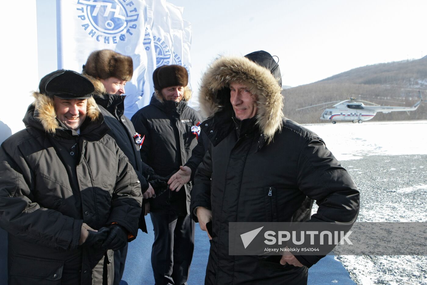 Vladimir Putin. Visit. Primorye.