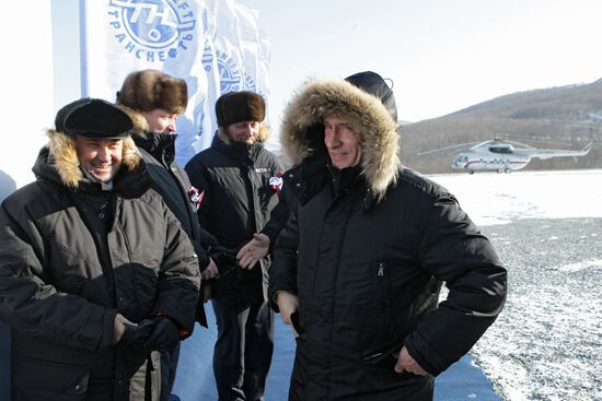 Vladimir Putin. Visit. Primorye.