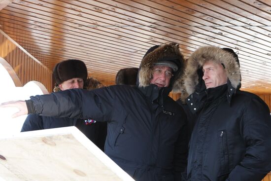 Vladimir Putin. Visit. Primorye.
