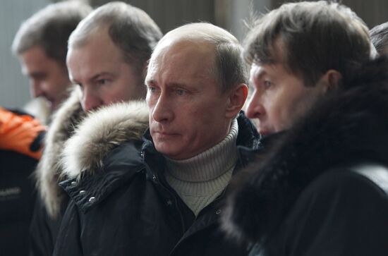 Vladimir Putin. Visit. Primorye.