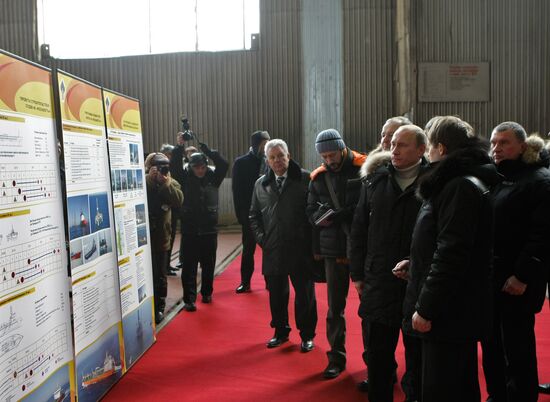 Vladimir Putin. Visit. Primorye.