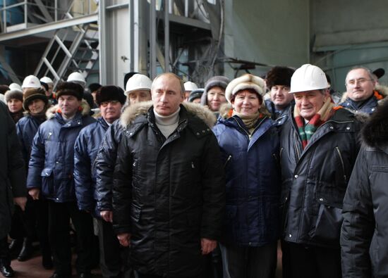 Vladimir Putin visits Primorye Territory