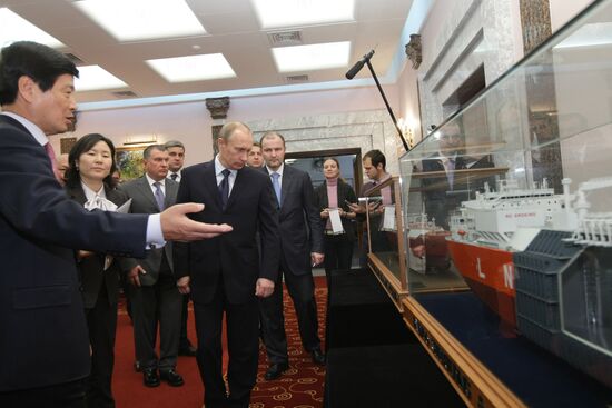 Vladimir Putin. Visit. Primorye.