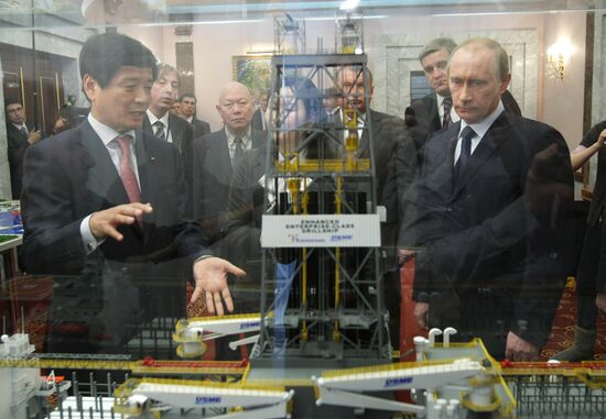 Vladimir Putin. Visit. Primorye.