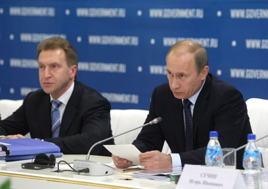 Vladimir Putin. Visit. Primorye.