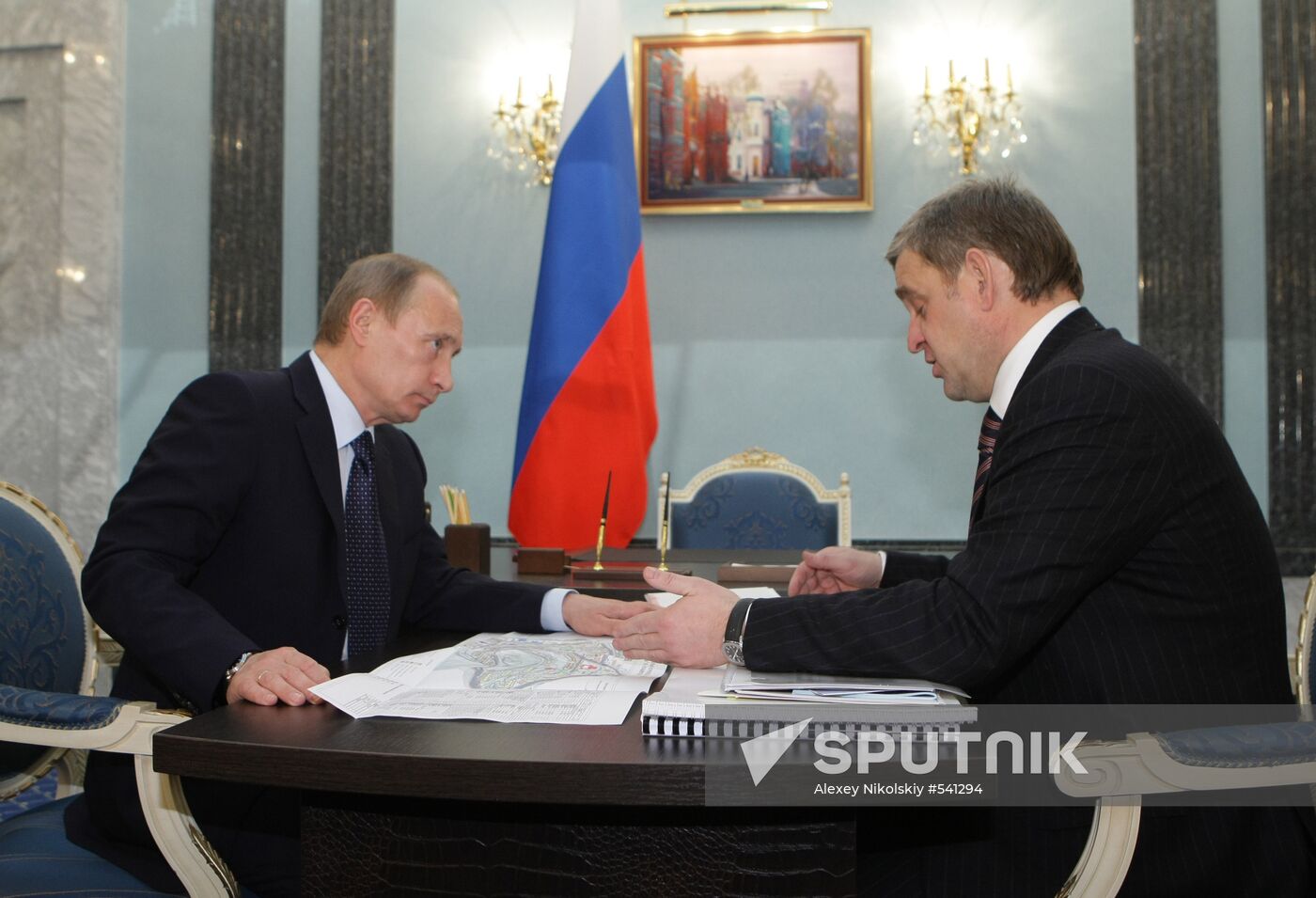 Vladimir Putin. Visit. Primorye