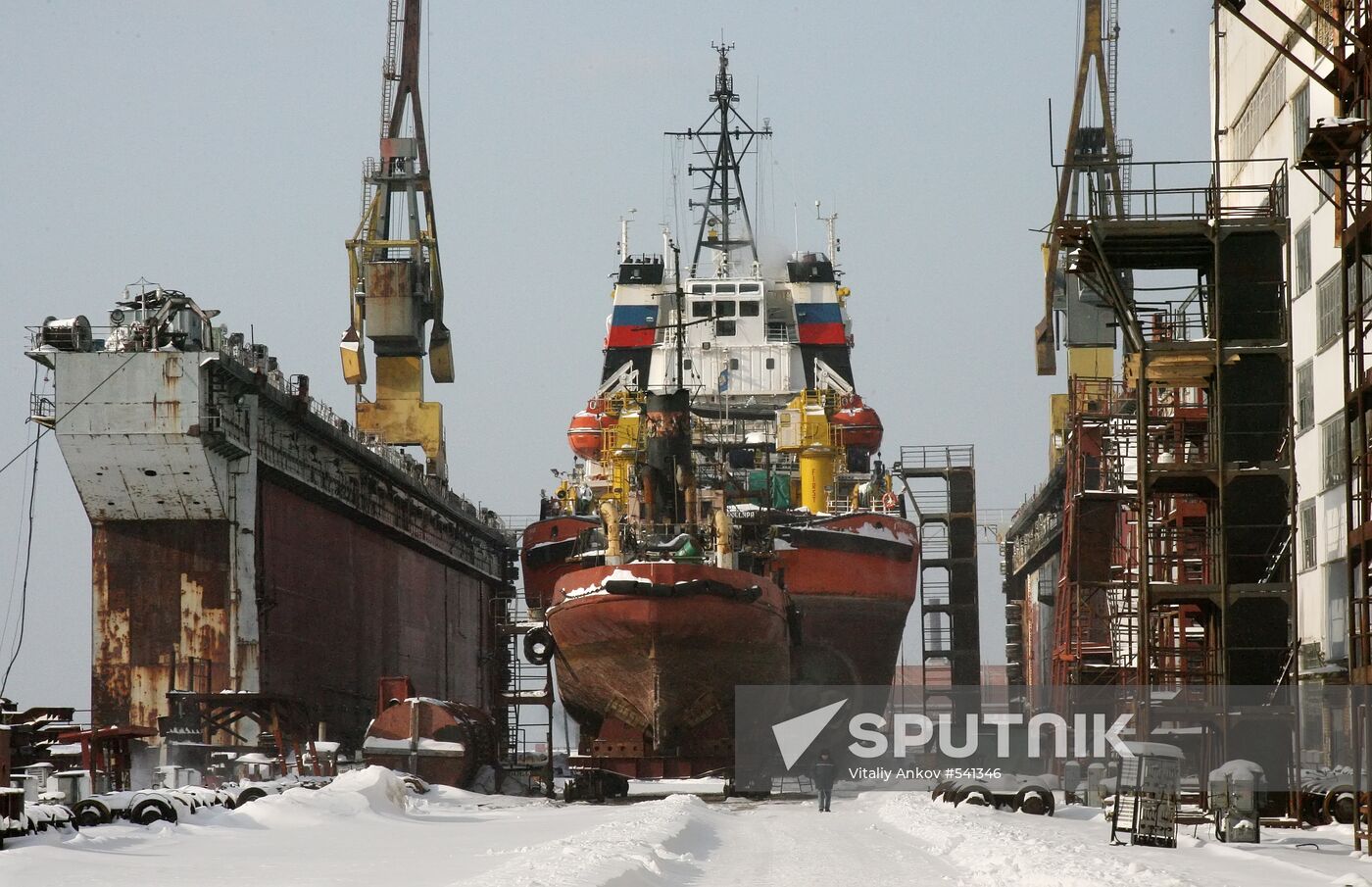 The Zvezda Shipyard in Russia's Far East