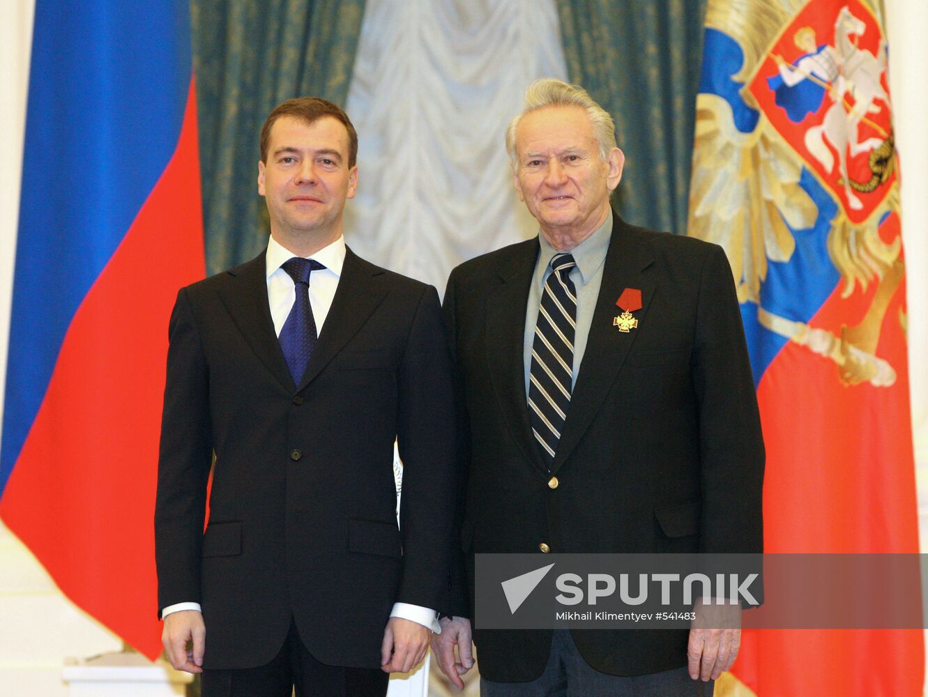 Dmitry Medvedev presents state awards at the Kremlin