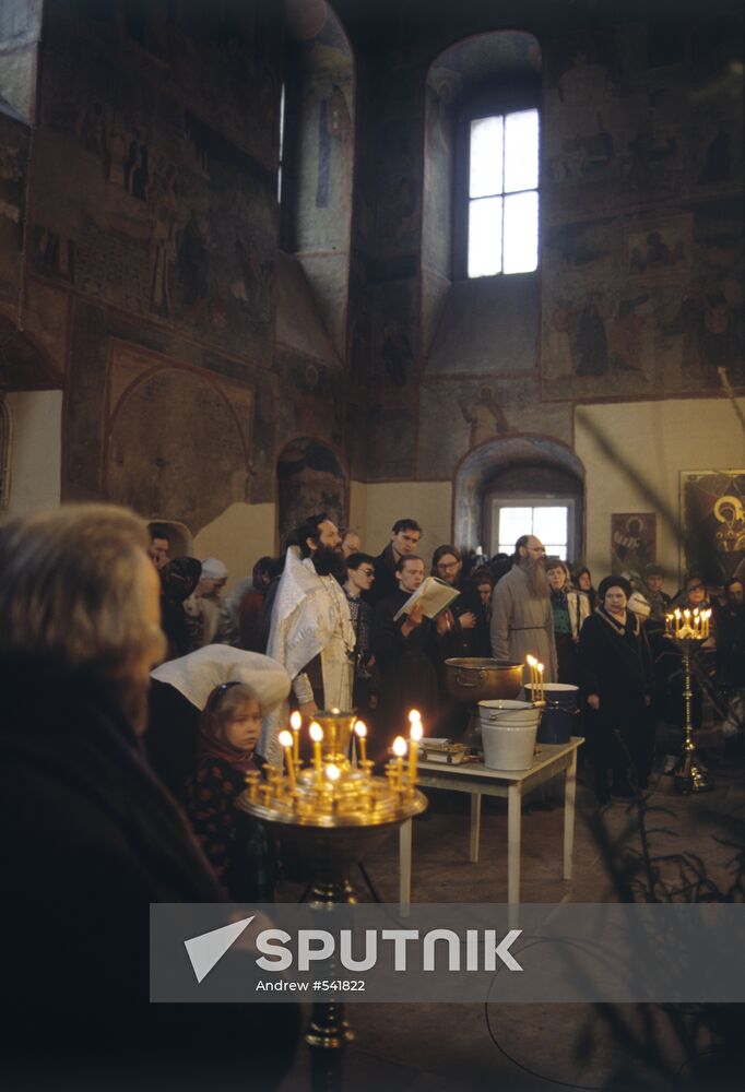 Service in the Purification Monastery