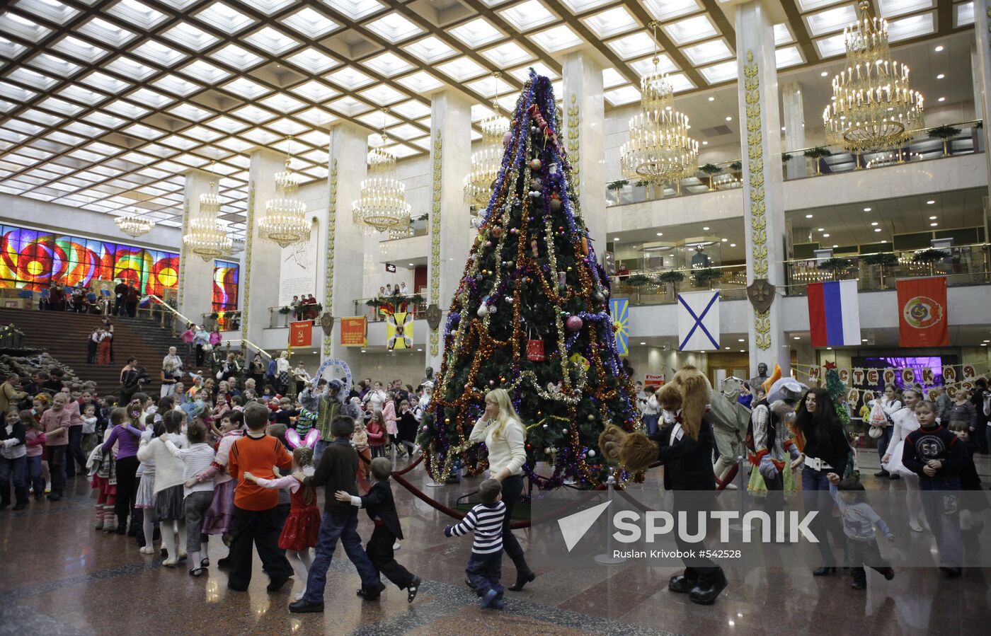 "Victory Christmas Tree" at Museum of Great Patriotic War