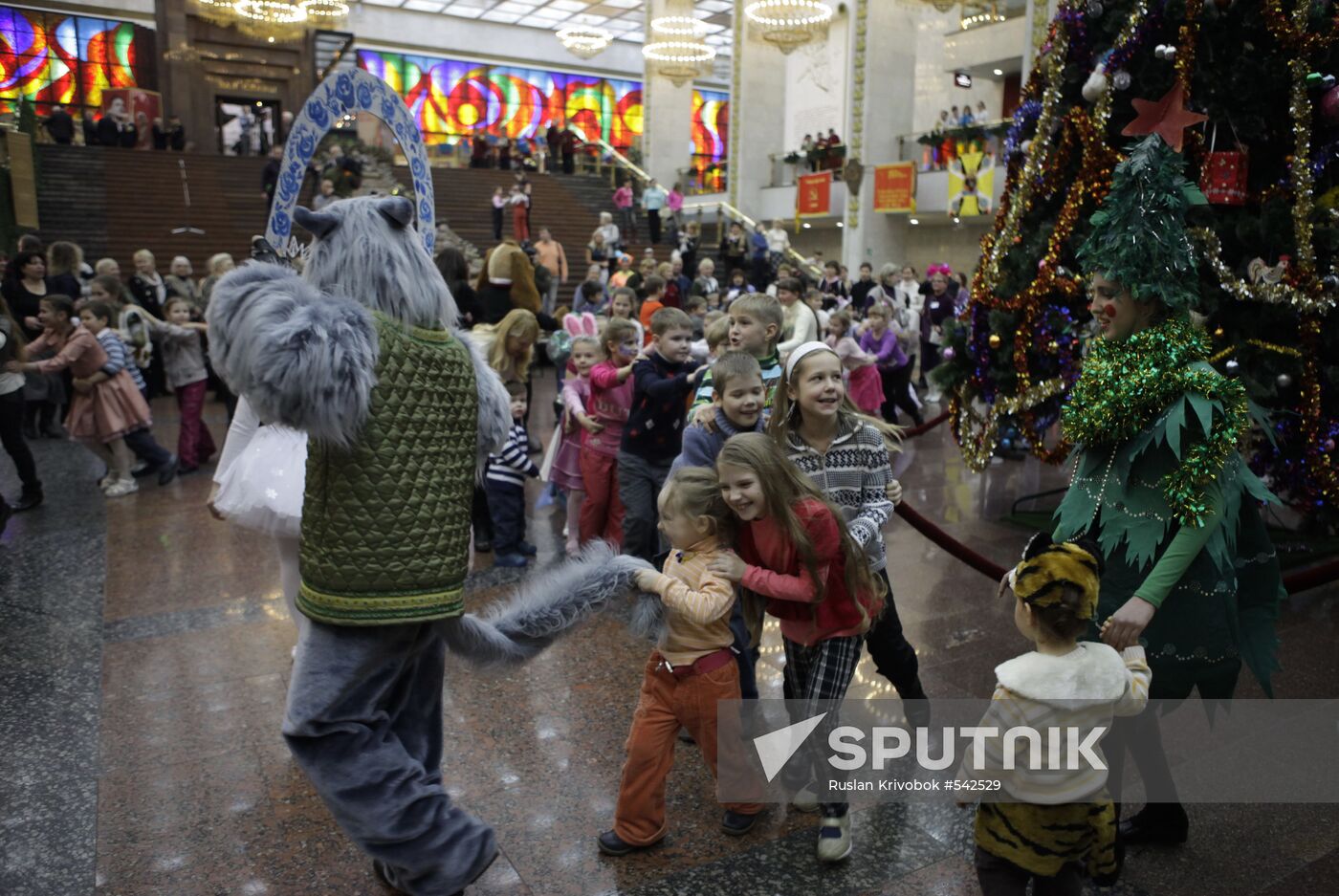 "Victory Christmas Tree" at Museum of Great Patriotic War