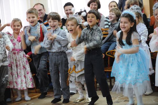New Year celebrations at kindergarten