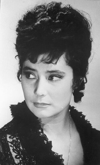 Soviet actress Tatyana Samoilova