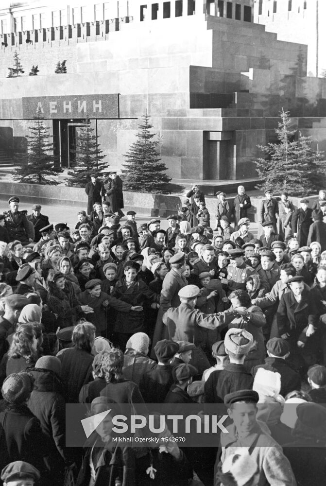 Red Square on 9 May 1945