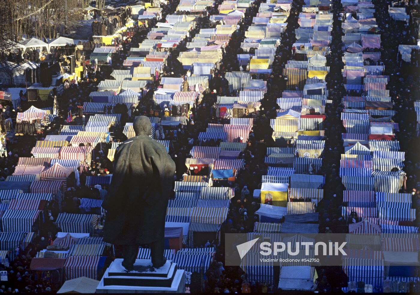 Market in Luzhniki