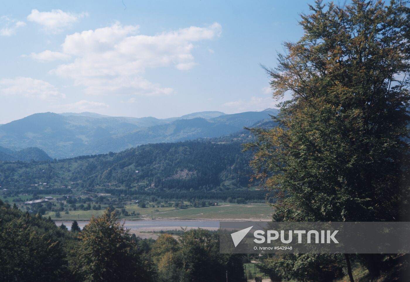 Transcarpathian landscape
