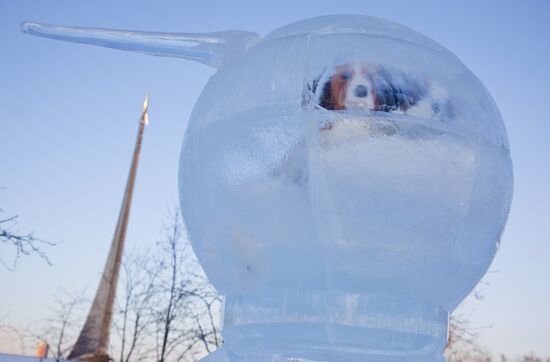 Vyugovei 2010 Ice Sculpture Festival opens in Moscow