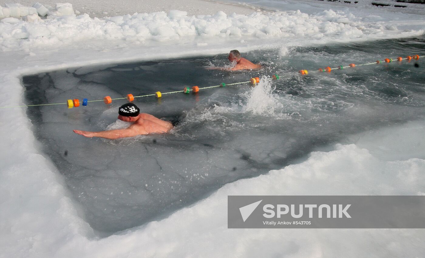 4th Cold Water Swimming Championship in Vladivostok