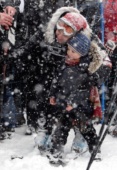 Dmitry Medvedev. Krasnaya Polyana ski resort