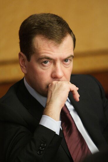 Dmitry Medvedev. Meeting. Olympic facilities