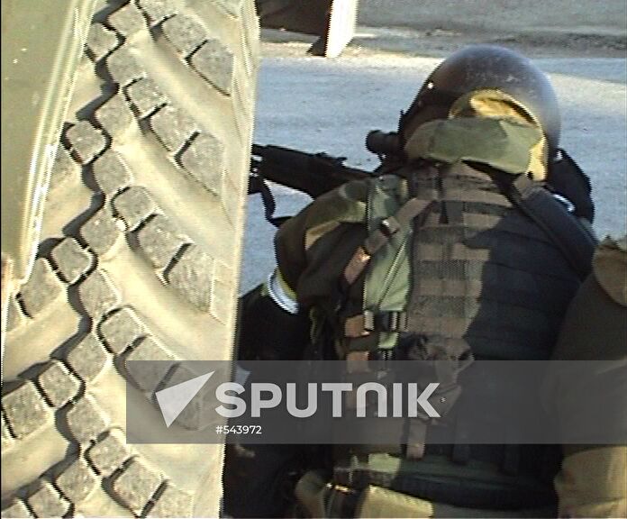 Special operation in Dagestani village