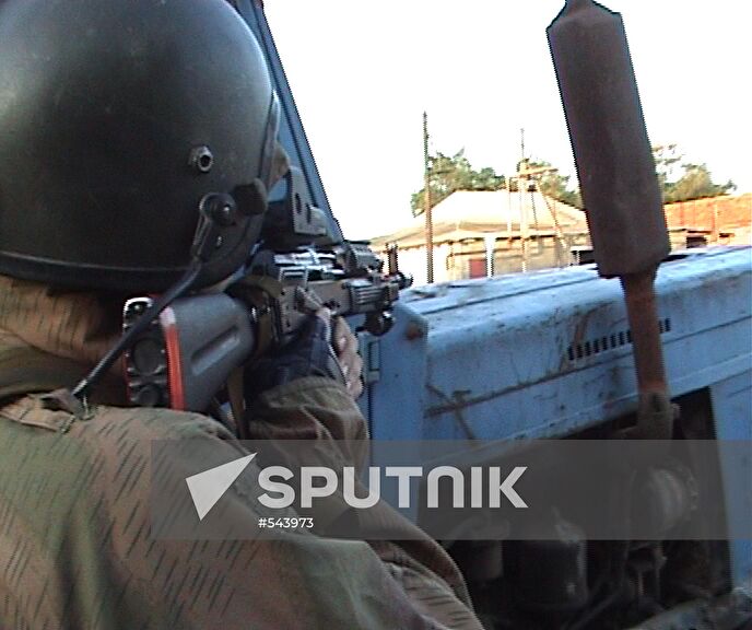 Special operation in Dagestani village
